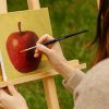 11 darabos művész ecsetkészlet tartóval – akrilhoz, akvarellhez, gouache-hoz, Maaleo