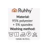 Székhuzat szett – 6 db világosszürke, univerzális bársony, Ruhhy