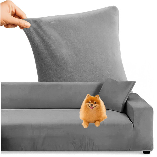 Sötétszürke sarokkanapé huzat 145–185 cm, Ruhhy