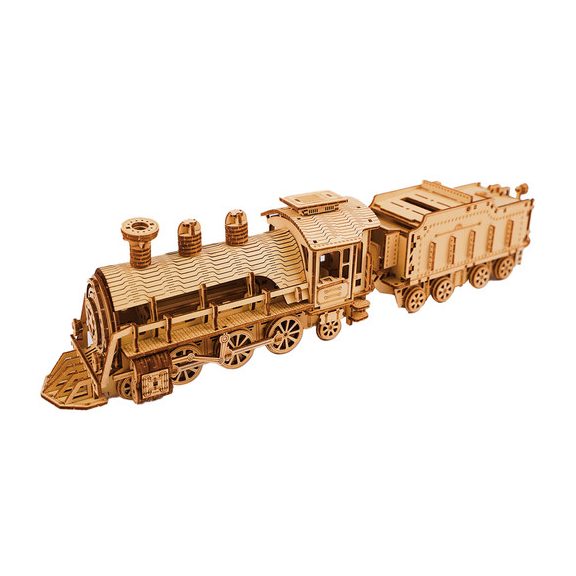 3D fa puzzle – Gőzmozdony, Kruzzel 3D fa puzzle – Gőzmozdony, Kruzzel