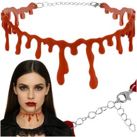 Véres choker nyaklánc – Halloween kiegészítő, Ruhhy