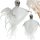 Függő fehér csontváz dekoráció – 70 cm-es Halloween dísz, Ruhhy