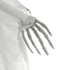 Függő fehér csontváz dekoráció – 70 cm-es Halloween dísz, Ruhhy