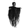 Függő fekete csontváz dekoráció – 70 cm-es Halloween dísz, Ruhhy