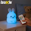 RGB Éjjeli Fény Távirányítóval – Nyuszi, Izoxis