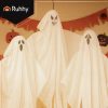 Függő szellemek – 3 db-os Halloween dekoráció (75 cm), Ruhhy