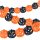 Halloween tökös girland – 3 m, papír dekoráció, Ruhhy