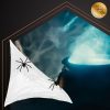 Műpókháló 2 pókkal – Halloween dekoráció, Ruhhy