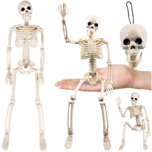 Halloween függeszthető csontváz dekoráció – 40 cm, Ruhhy