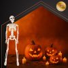 Halloween függeszthető csontváz dekoráció – 40 cm, Ruhhy