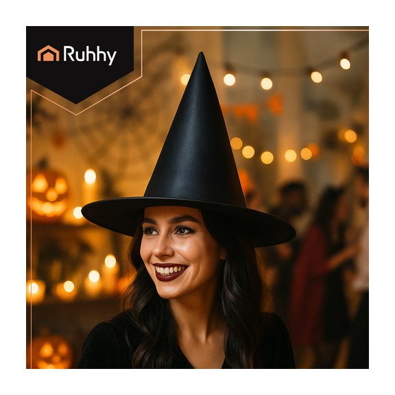 Boszorkánykalap – Klasszikus Halloween kiegészítő, Ruhhy Boszorkánykalap – Klasszikus Halloween kiegészítő, Ruhhy