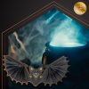 Függő Díszdenevér – Halloween dekoráció, 60 cm, Ruhhy