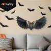 Függő Díszdenevér – Halloween dekoráció, 60 cm, Ruhhy
