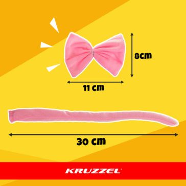 Rózsaszín cicajelmez lányoknak – 4 részes szett, Kruzzel