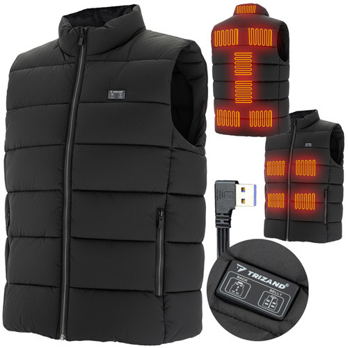 Heated vest M USB Trizand 26540
