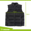 Heated vest M USB Trizand 26540