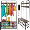 Ruhhy Loft Előszobai Fogas Ülőkével és Cipőpolccal (100 cm)