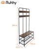  Ruhhy Loft Előszobai Fogas Ülőkével és Cipőpolccal (100 cm)