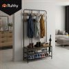  Ruhhy Loft Előszobai Fogas Ülőkével és Cipőpolccal (100 cm)