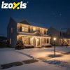  Izoxis 300 LED Kültéri Jégcsap Fényfüzér – 15m Meleg Fehér (Flash)