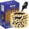  Izoxis 300 LED Gömb Fényfüzér – 30m Meleg Fehér (8 Mód)