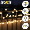  Izoxis 300 LED Gömb Fényfüzér – 30m Meleg Fehér (8 Mód)