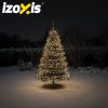  Izoxis 300 LED Gömb Fényfüzér – 30m Meleg Fehér (8 Mód)