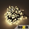  Izoxis 300 LED Gömb Fényfüzér – 30m Meleg Fehér (8 Mód)