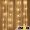  Izoxis 300 LED Gömb Fényfüzér – 30m Meleg Fehér (8 Mód)