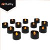  Ruhhy 12 darabos LED gyertya készlet – Biztonságos és hangulatos (3,6 cm)