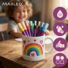 Acrylic markers - set of 8 Maaleo 27052