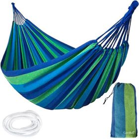  Kétszemélyes függőágy fa keresztléc nélkül, színes – 150 kg, 240 × 150 cm, Gardlov