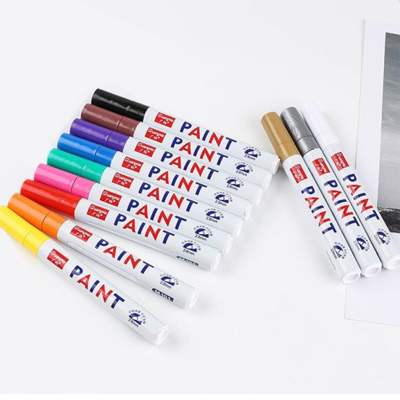 Lakkmarker 2-3mm, kerek fehér Lakkmarker 2-3mm, kerek fehér