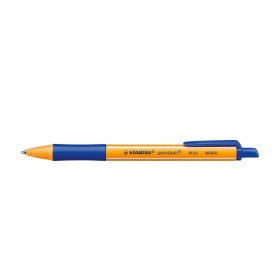  Golyóstoll nyomógombos 0,5mm, Stabilo pointball 6030/41, írásszín kék