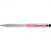 Golyóstoll metál rózsa test, Zebra Stylus Telescopic, írásszín kék