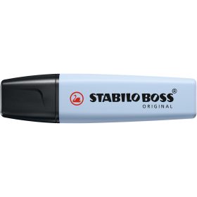   Szövegkiemelő 2-5mm, vágott hegyű, STABILO Boss original Pastel ködös kék