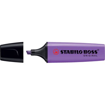 Szövegkiemelő 2-5mm, vágott hegyű, STABILO Boss original 70/55 lila