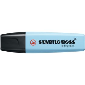   Szövegkiemelő 2-5mm, vágott hegyű, STABILO Boss original Pastel jeges kék