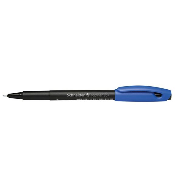 Rostirón, tűfilc 0,4mm, Schneider TopLiner 967, kék Rostirón, tűfilc 0,4mm, Schneider TopLiner 967, kék