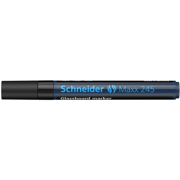 Üvegtábla marker 1-3mm, Schneider Maxx 245 fekete Üvegtábla marker 1-3mm, Schneider Maxx 245 fekete