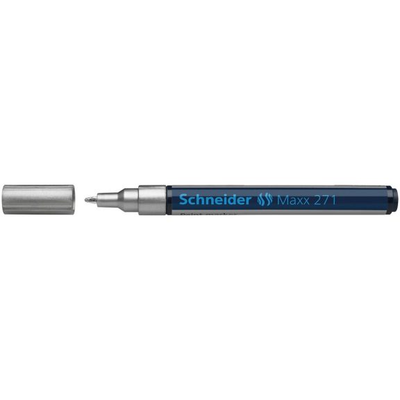 Lakkmarker 1-2mm, Schneider Maxx 271 ezüst Lakkmarker 1-2mm, Schneider Maxx 271 ezüst