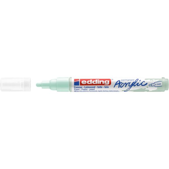 Akril marker 2-3mm, Edding 5100 menta Akril marker 2-3mm, Edding 5100 menta