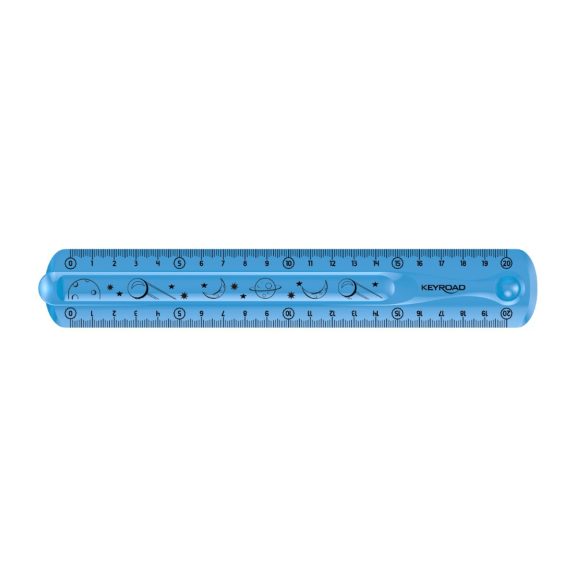 Vonalzó 20 cm, flexibilis Keyroad Flex Draw vegyes színek Vonalzó 20 cm, flexibilis Keyroad Flex Draw vegyes színek