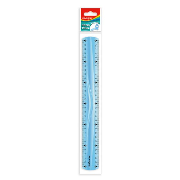 Vonalzó 30 cm, flexibilis Keyroad vegyes színek Vonalzó 30 cm, flexibilis Keyroad vegyes színek