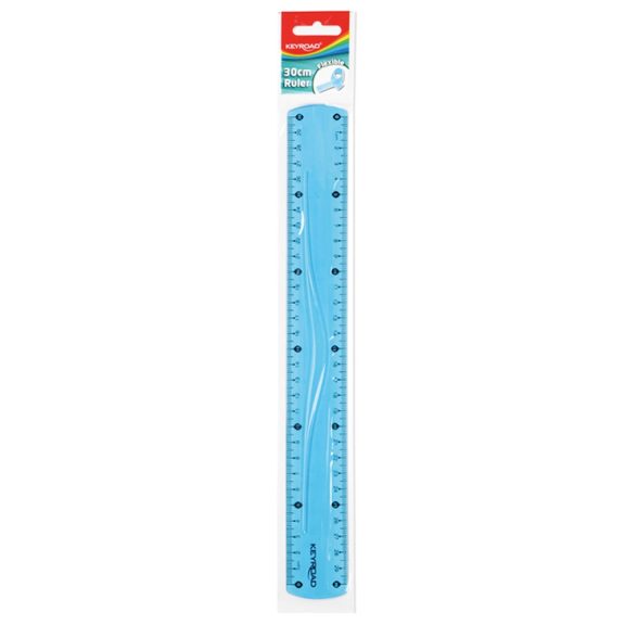 Vonalzó 30 cm, flexibilis Keyroad vegyes színek Vonalzó 30 cm, flexibilis Keyroad vegyes színek