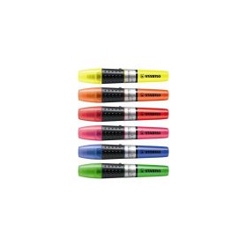   Szövegkiemelő készlet 2-5mm, vágott hegyű STABILO Luminator, 6 klf. szín