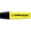 Szövegkiemelő 2-5mm, vágott hegyű, STABILO Boss original sárga