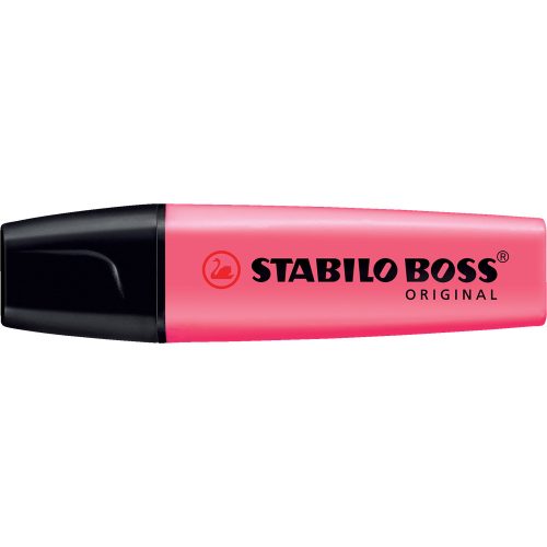 Szövegkiemelő 2-5mm, vágott hegyű, STABILO Boss original ciklámen
