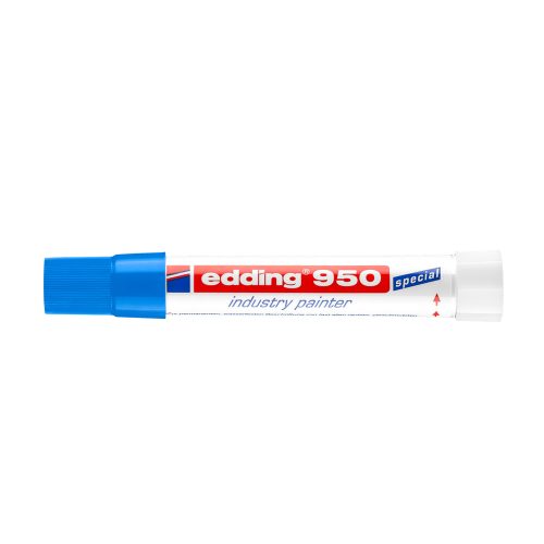 Alkoholos jelölő marker 10mm, kúpos Edding 950 kék