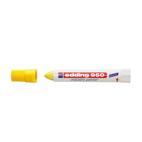 Alkoholos jelölő marker 10mm, kúpos Edding 950 sárga